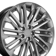 Set(4) 20x8 LX58 Gloss Hyper Silver - 5x114.3 +30ET