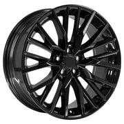 Set(4) 20x8 LX59 Gloss Black - 5x114.3 +30ET