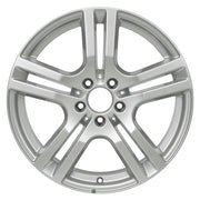 Set(4) 18x7.5 MB33 Gloss Silver - 5x112 +53ET