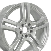 Set(4) 18x7.5 MB33 Gloss Silver - 5x112 +53ET