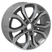 Set(4) 17x7 MB34 Gloss Gunmetal Machined - 5x112 +48.5ET