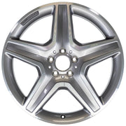 Set(4) 20x9 MB35 Gloss Silver Machined - 5x112 +57ET