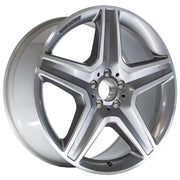 Set(4) 20x9 MB35 Gloss Silver Machined - 5x112 +57ET