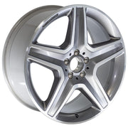 Set(4) 20x9 MB35 Gloss Silver Machined - 5x112 +57ET