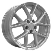Set(4) 19x8 NS20 Gloss Silver - 5x114.3 +50ET