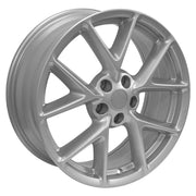 OE Wheels NS20 19x8 5x114.3 50et Gloss Silver Wheel SET