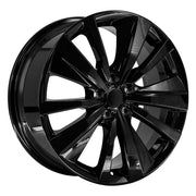 OE Wheels NS29 19x8 5x114.3 55et Gloss Black Wheel SET