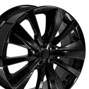 Set(4) 19x8 NS29 Gloss Black - 5x114.3 +55ET
