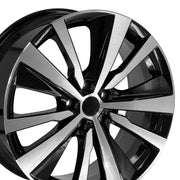 Set(4) 19x8 NS29 Gloss Black Machined - 5x114.3 +55ET
