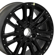 20x8 NS33 Satin Black - 6x139.7 +23ET