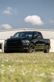 Set(4) 22x10 DF07 Satin Bronze - 6x139.7 -12ET with 285/45r22 Sailun TerraMax AT2 Tires &amp; TPMS