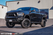 RAM 1500 REBEL 4PLAY WHEELS RIMS 4P83 22X12 35X12.5X22 FURY TIRES 6 INCH ROUGH COUNTRY LIFT BY KRIETZ CUSTOMS