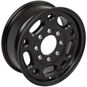 Set(4) 16x6.5 CV82 Satin Black - 8x165.1 +28ET with 245/75r16 Ironman All Country A/T Tires