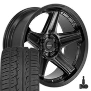 DEFIANT DF07 22x10 6x139.7 Satin Black Wheels 285-45-22 Ironman iMove GEN 2 SUV Tires TPMS SET