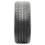 Set(4) 20x9 DF08 Gloss Black - 5x114.3 +35ET with 245/45r20 Sailun Atrezzo SVA2 Tires &amp; TPMS