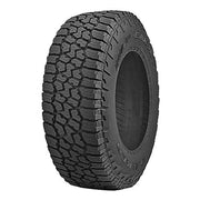 OE Wheels CV54 17x8 6x120 Satin Gunmetal Machined Face - Two Tone Wheels 255-65-17 Falken Wildpeak AT Tires TPMS SET