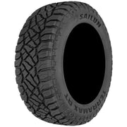 4PLAY 4PS20 20x9 6x135 + 6x139.7 Satin Black Wheels 275-55-20 Sailun TerraMax RT Tires SET