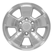 Set(4) 17x7.5 TY09 Gloss Silver Machined - 6x139.7 +30ET