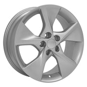 OE Wheels TY12 18x7.5 5x114.3 45et Gloss Silver Wheel SET