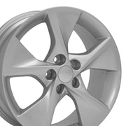 18x7.5 TY12 Gloss Silver - 5x114.3 +45ET