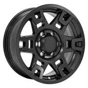 OE Wheels TY16 17x7 6x139.7 4et Matte Black Wheel SET