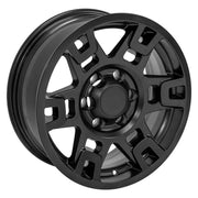 Set(4) 17x7 TY16B Matte Black - 6x139.7 +4ET