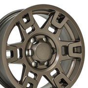 OE Wheels TY16B 17x7 6x139.7 4et Satin Bronze Wheel