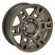 OE Wheels TY16 17x7 6x139.7 4et Satin Bronze Wheel SET