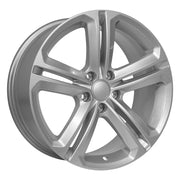 18x8 VW18 Gloss Silver - 5x112 +41ET