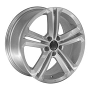 18x8 VW18 Gloss Silver - 5x112 +45ET