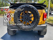 BAYSHORE AUTOMOTIVE FORD BRONCO 4PLAY WHEELS S50 SPORT SERIES 22X9 35X12.5X22 TIRE