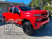 CHEVROLET SILVERADO 1500 4PLAY WHEELS 4P80 22X10 BAYSHORE AUTOMOTIVE