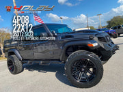 JEEP GLADIATOR 4PLAY WHEELS 4P08 G2 SERIES 22X12 35X12.5X22 TIRES BAYSHORE AUTOMOTIVE