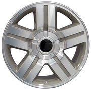 OE Wheels CV84 20x8.5 6x139.7 31et Gloss Silver Machined Wheel SET