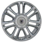 OE Wheels CA83 22x9 6x139.7 Chrome Wheels 285-45-22 Bridgestone Dueler Alenza HL Tires SET