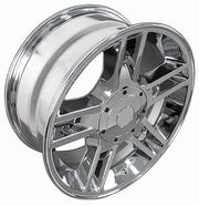Set(4) 20x9 FR81 Chrome - 5x135 +14ET with 275/55r20 Goodyear Eagle LS2 Tires