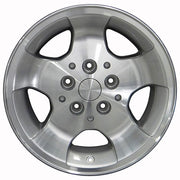 OE Wheels JP08 15x8 5x114.3 25.4et Gloss Silver Machined Wheel SET