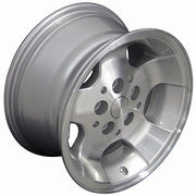 OE Wheels JP08 15x8 5x114.3 25.4et Gloss Silver Machined Wheel SET